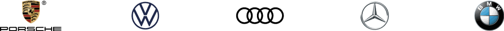 Porsche · Volkswagen · Audi · Mercedes-Benz · BMW